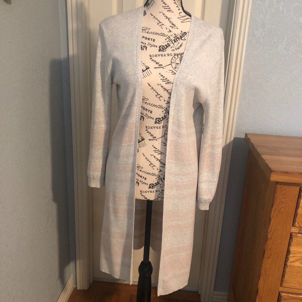 Women's Long Sleeve Open Front Cotton/Cashmere blend Cardigan